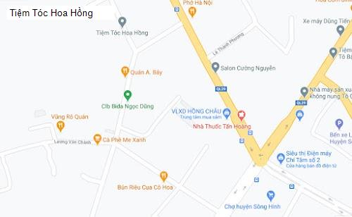 Tiệm Tóc Hoa Hồng